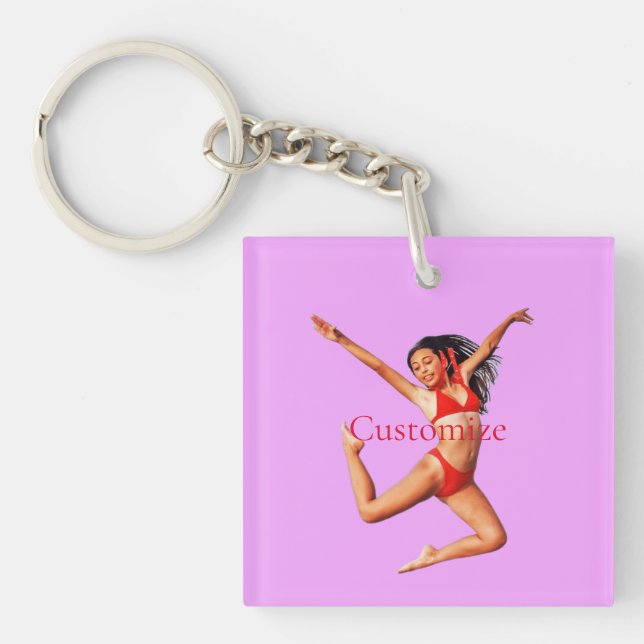 Porte-clefs Modèle Bikini de danse Thunder_Cove (Devant)