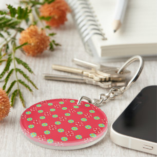 Porte-clefs Modèle de charme des fêtes de Noël 03 -