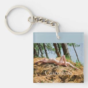 Porte-clefs Modèle féminin bronzage Thunder_Cove