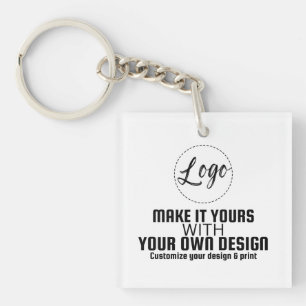 Porte-clefs Modèle vierge personnalisé