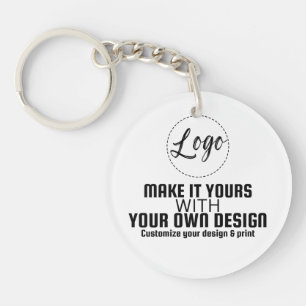 Porte-clefs Modèle vierge personnalisé