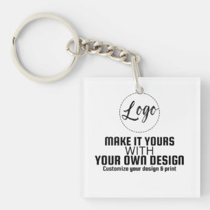 Porte-clefs Modèle vierge personnalisé
