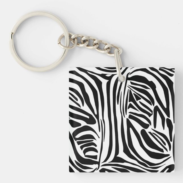 Porte-clefs Modèle Zèbre (Devant)