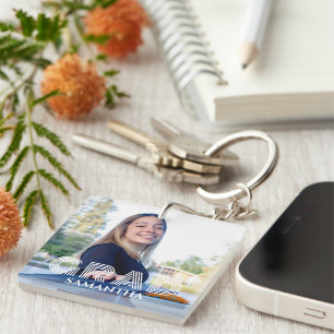 Porte-clefs Moderne et tendance Faire-part d'études supérieure
