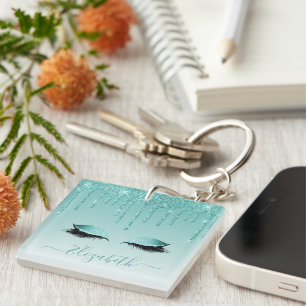 Porte-clefs Moderne tendance et élégant Lashes de Parties scin