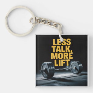 Porte-clefs Moins de paroles, plus d'élévation
