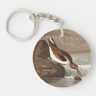 Porte-clefs Moins Sandpiper, Audubon, Birdwatcher Birder, Bird