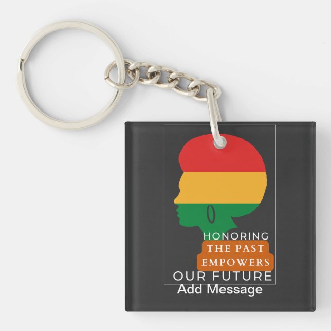 Porte-clefs Mois de l'histoire des Noirs (Devant)