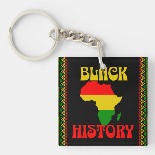 Porte-clefs Mois de l'histoire des Noirs, Afro-Américains