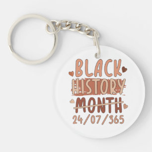 Porte-clefs Mois de l'histoire noire Afro Melanin Femmes noire