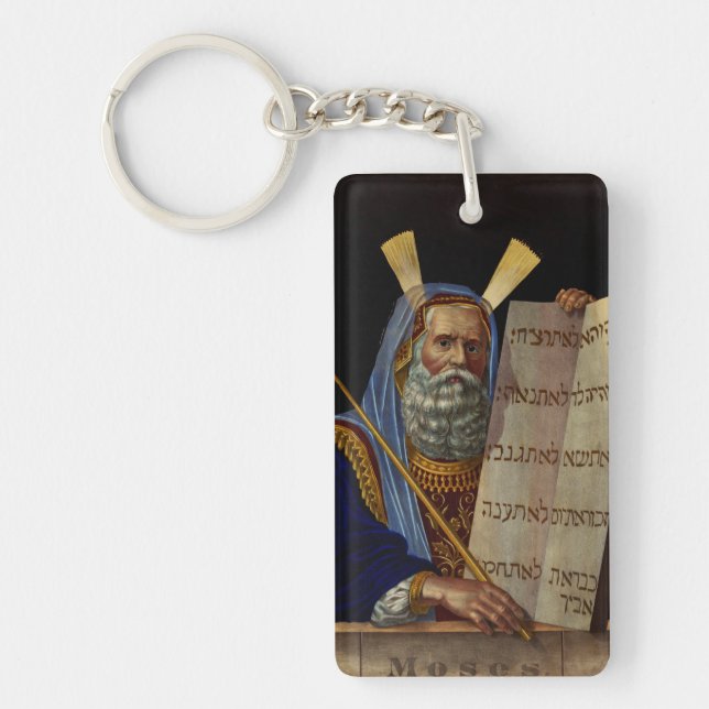 Porte-clefs Moïse prophète avec les Tables de la Loi  (Devant)