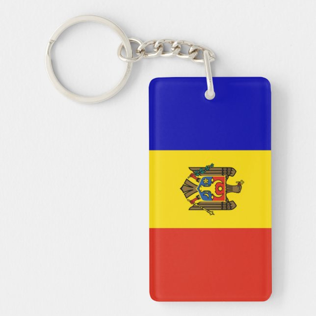 Porte-clefs Moldavie (Devant)
