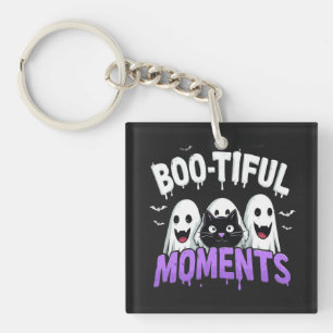 Porte-clefs Moments Mignons Fantômes et Chauves-souris Hallowe