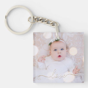 Porte-clefs Mon bébé photo Porte - clé personnalisé