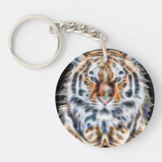 Porte-clefs Mon chat agit dans le style Tiger Énergie