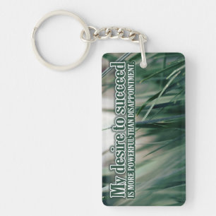 Porte-clefs "Mon désir de réussir" Motivation Affirmation