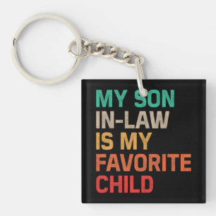 Porte-clefs Mon Fils En Droit Est Mon Enfant Préféré