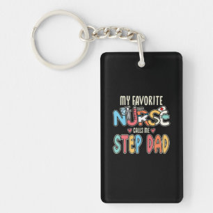 Porte-clefs Mon Infirmière Préférée M'Appelle Pas Papa