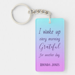 Porte-clefs Mon Ombre rose gracieux