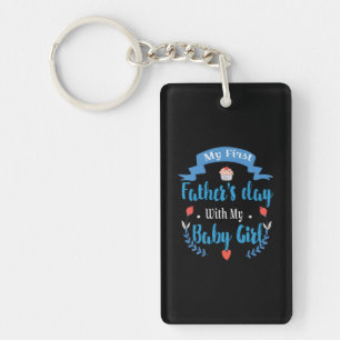 Porte-clefs Mon Père Ma Première Fête des pères Avec Mon Bébé