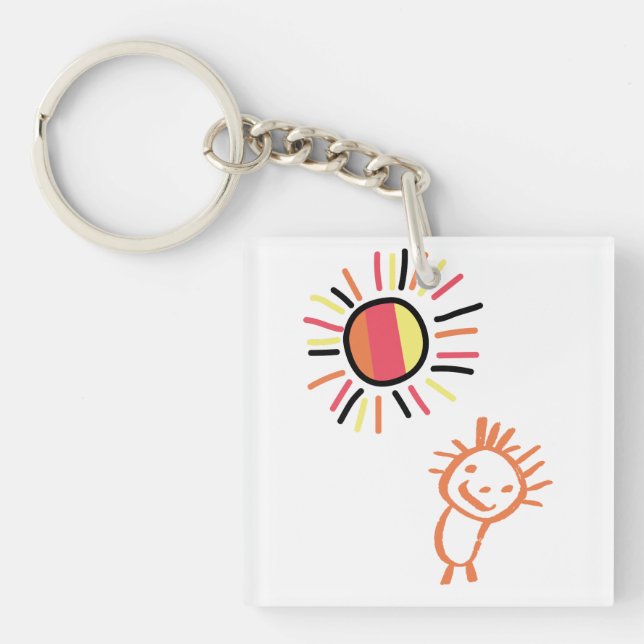 Porte-clefs mon propre soleil (Devant)