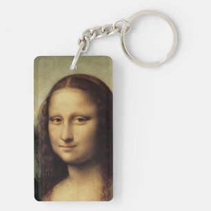 Porte-clefs Mona Lisa en détail par Leonardo da Vinci