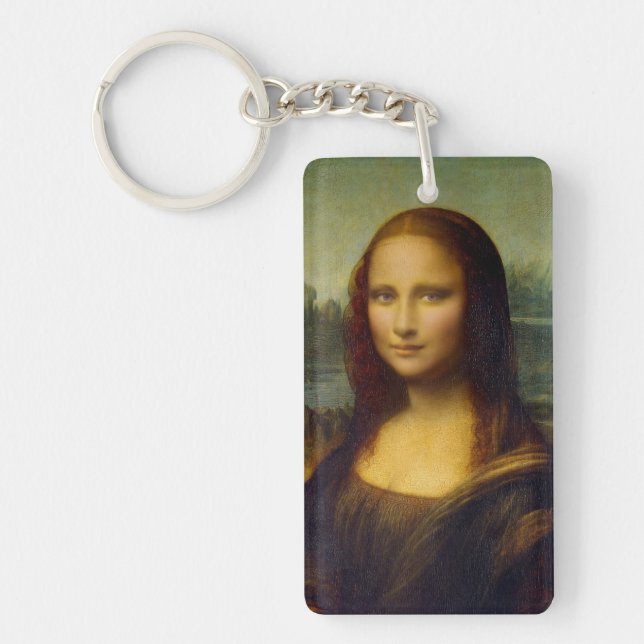 Porte-clefs Mona Lisa Leonardo da Vinci (Devant)