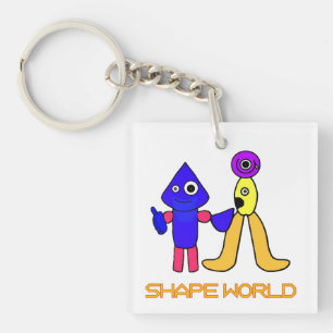 Porte-clefs Monde de Forme
