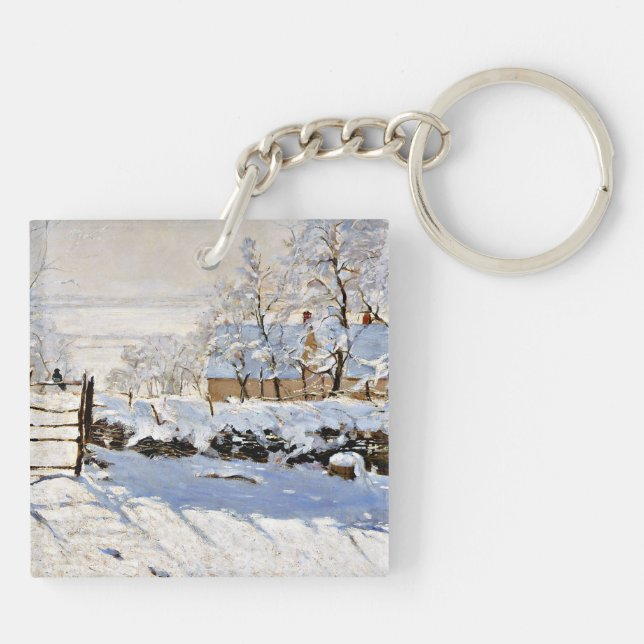 Porte-clefs Monet - La Magpie (Dos)
