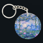 Porte-clefs Monet : Lys d'eau 1919<br><div class="desc">Monet : Water Lilies 1919 Illustration de Claude Monet sur l'impressionnisme français.</div>