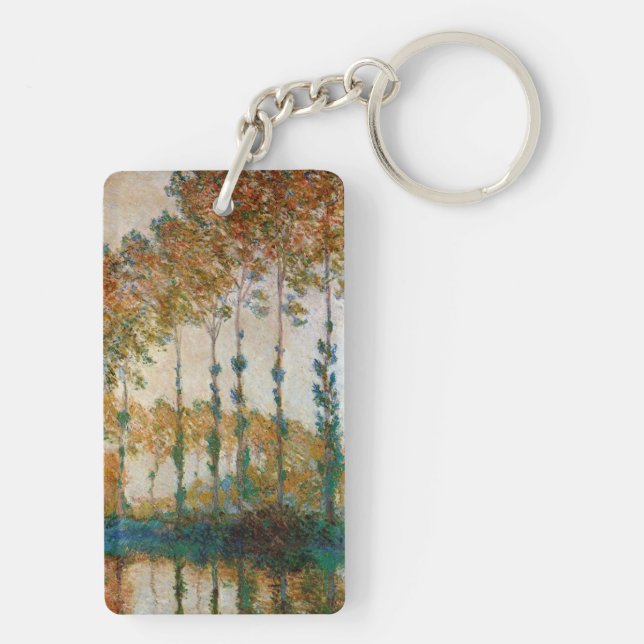 Porte-clefs Monet - Poplars sur les rives de la rivière Epte à (Dos)