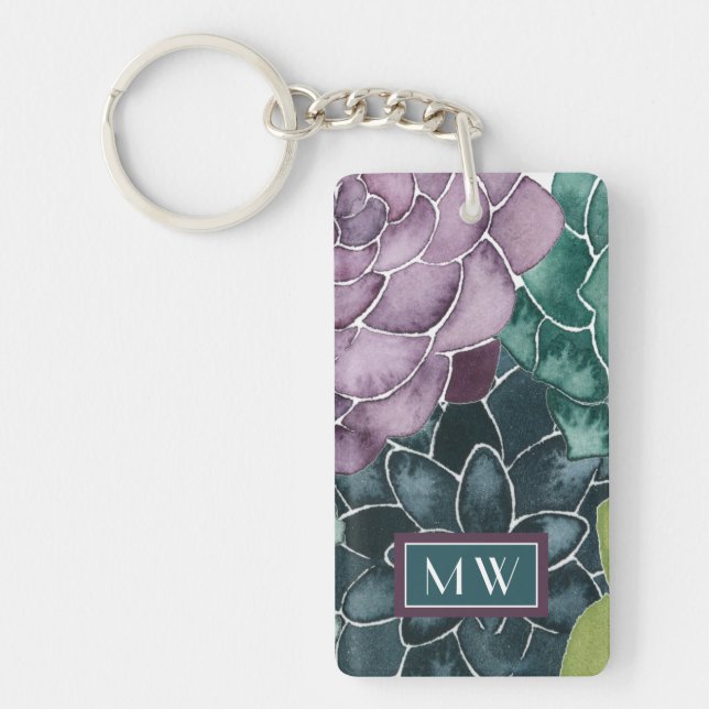 Porte-clefs Monogramme | Bonheur des Plantes | Grow Harvest Lo (Devant)