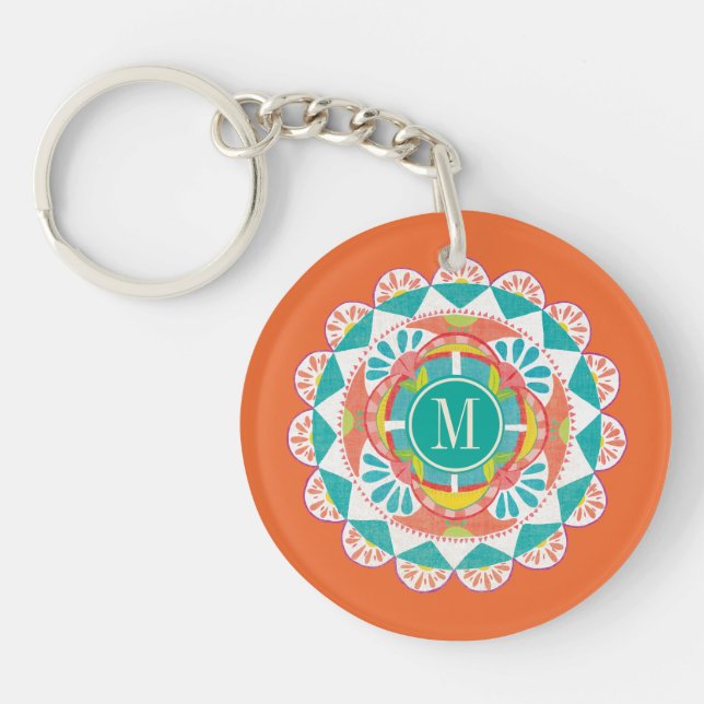 Porte-clefs Monogramme| Comme Frida IV (Devant)