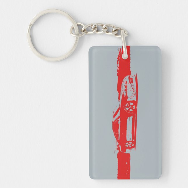 Porte-clefs Monogramme Nissan Silvia (Devant)