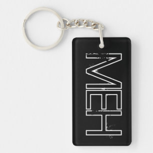 Porte-clefs Monogramme noir
