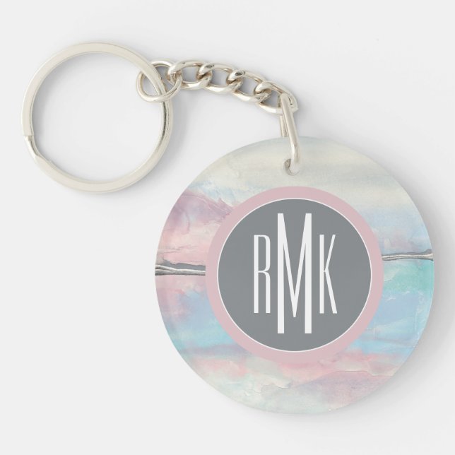 Porte-clefs Monogramme| Parfait II (Devant)
