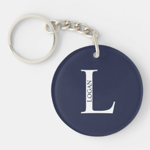 Porte-clefs Monogramme personnalisé et Porte - clé de nom