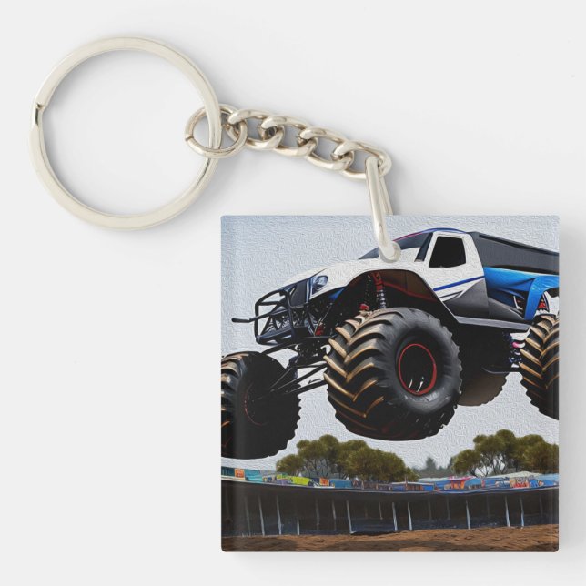 Porte-clefs Monster Truck Launch, (Devant)