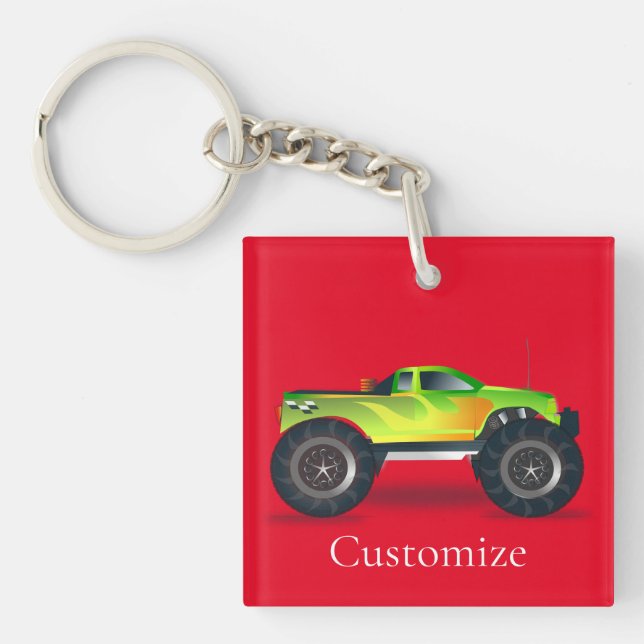 Porte-clefs Monster Truck Thunder_Cove (Devant)