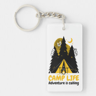 Porte-clefs Monstre de Camping Drôle – Aventure de la Vie de C