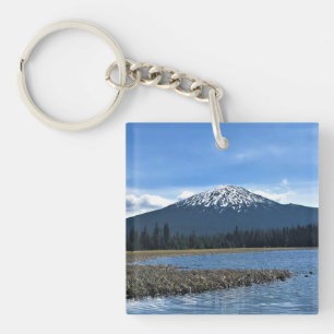 Porte-clefs Mont Bachelor au lac Hosmer, Oregon