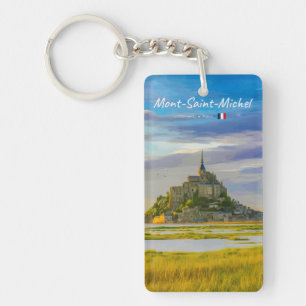 Porte-clefs Mont-Saint-Michel, France - Abbaye médiévale éléga