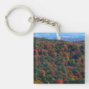 Porte-clefs Montagnes des Appalaches à l'automne