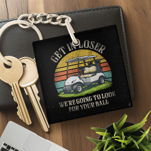 Porte-clefs Monte dans la voiture, abruti, on va aller cherche
