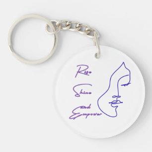 Porte-clefs Montre-toi, brille et donne des forces au porte-cl