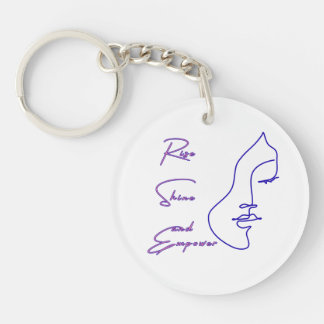 Porte-clefs Montre-toi, brille et donne des forces au porte-cl