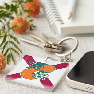 Porte-clefs Montrez vos couleurs - Floride