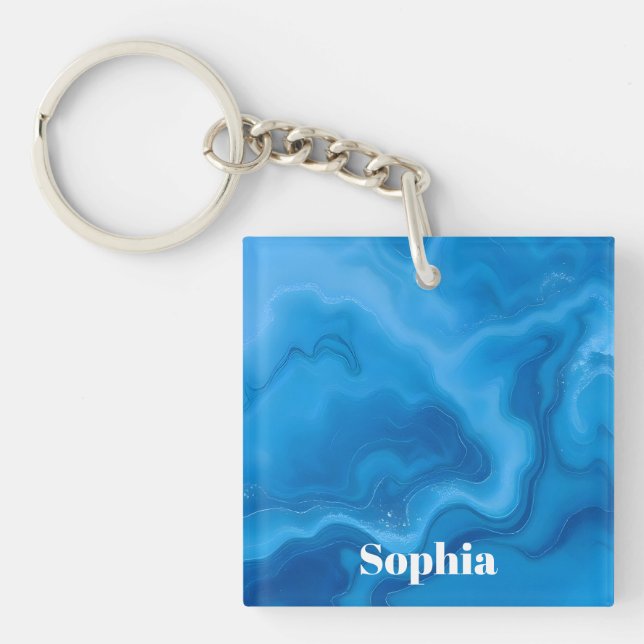 Porte-clefs Moonstone Blue (Devant)