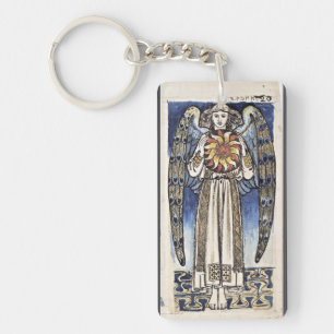 Porte-clefs Morris - Ange du Jour tenant un Soleil