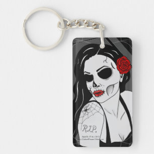Porte-clefs Mort Pinup